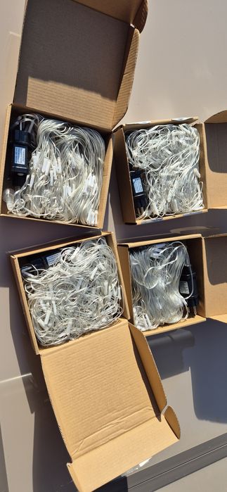 Vand plasa de leduri 3x2 m