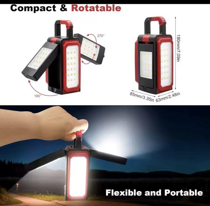 Lampă LED multifuncțională cu încărcare USB