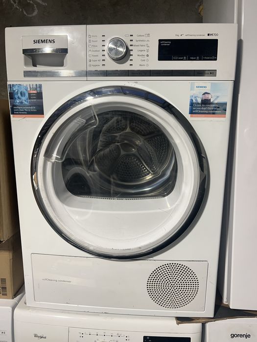 Uscator de rufe Siemens 9 kg , cu pompa de caldura