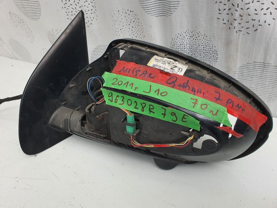 Огледало ляво Nissan Qashqai J10 2010/2013г