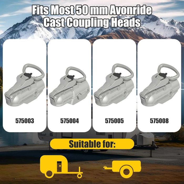 NiwNiw Заключващ механизъм за теглич Ifor Williams Knott Avonride 50мм