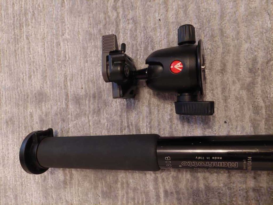 Monopied profesional + cap Manfrotto