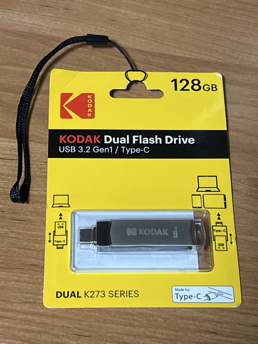Флешка. USB -Type-C. 3.2 KODAK ; 128 Gb