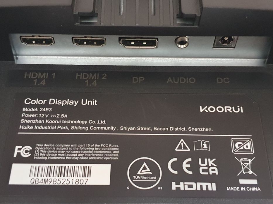 Koorui 24E3 165Hz IPS 1ms Монитор