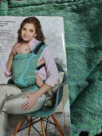 Эрго-рюкзак продам б/у.из шарфовой ткани