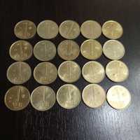Български монети 1992 и декоративни американски долари