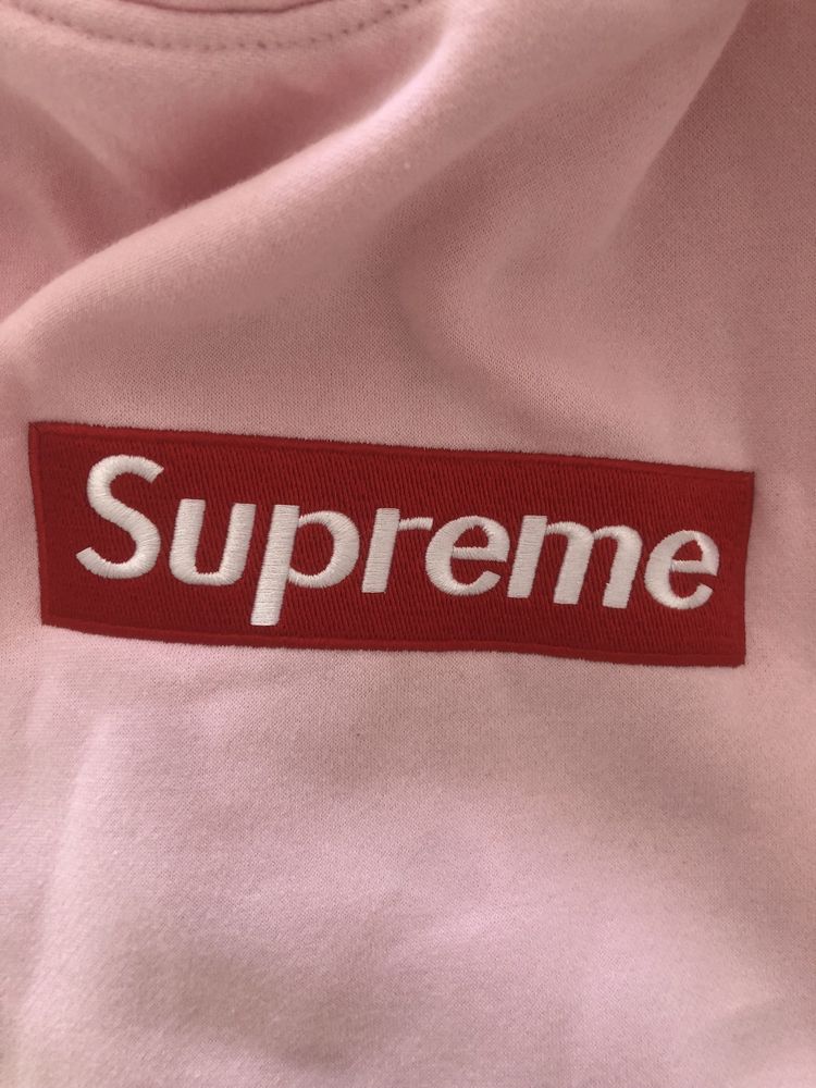 Supreme Box Logo Hoodie Суитчер Горнище Рзмер M