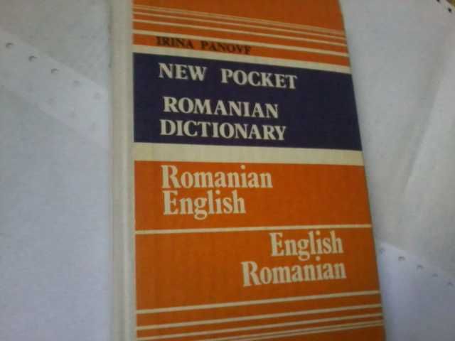 Dictionar dublu Roman Englez Englez Roman vechi si gros