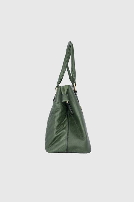 НОВО! ЛИКВИДАЦИЯ! Дамска чанта с V-орнамент