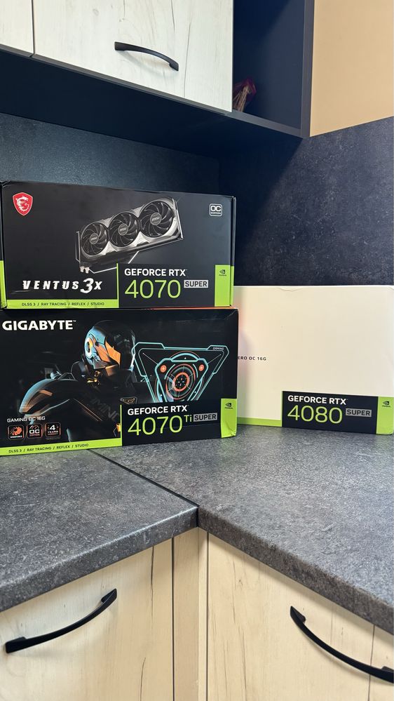 4080 Super, 4070Ti Super, 4070 Super