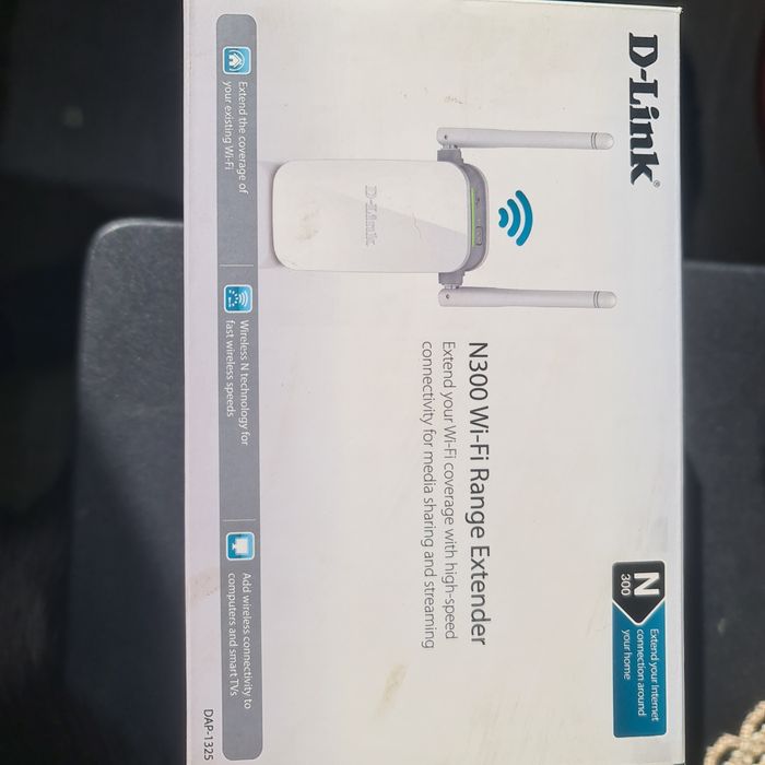 Wireless Range Extender D-LINK DAP-1325 N300, 300 Mbps, alb