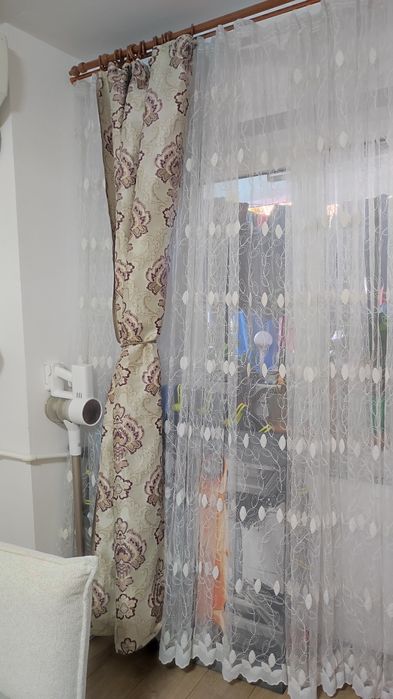 Set draperii culoare crem