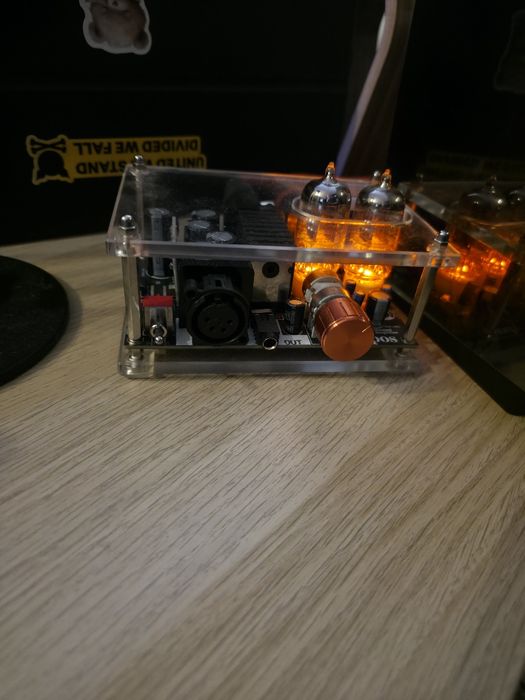 Amplificator casti pe tub , Apos Gremlin plus tuburi Ray 12AUT,