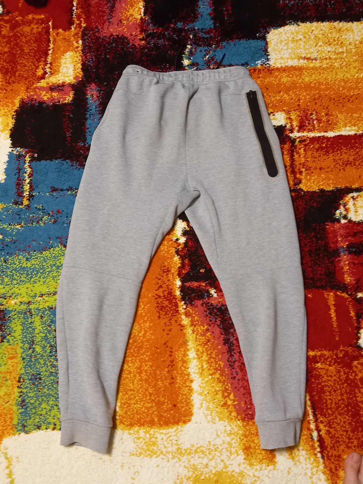 Nike tech fleece grey pantaloni