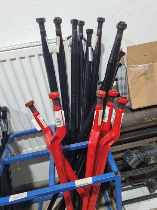 Tepuse tepi dinți pentru furcă gunoi baloti de 1m 10 cm lungime