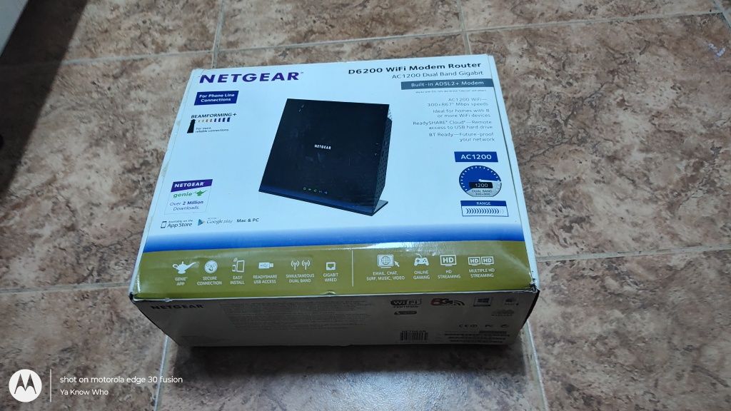 Router Netgear D6 200