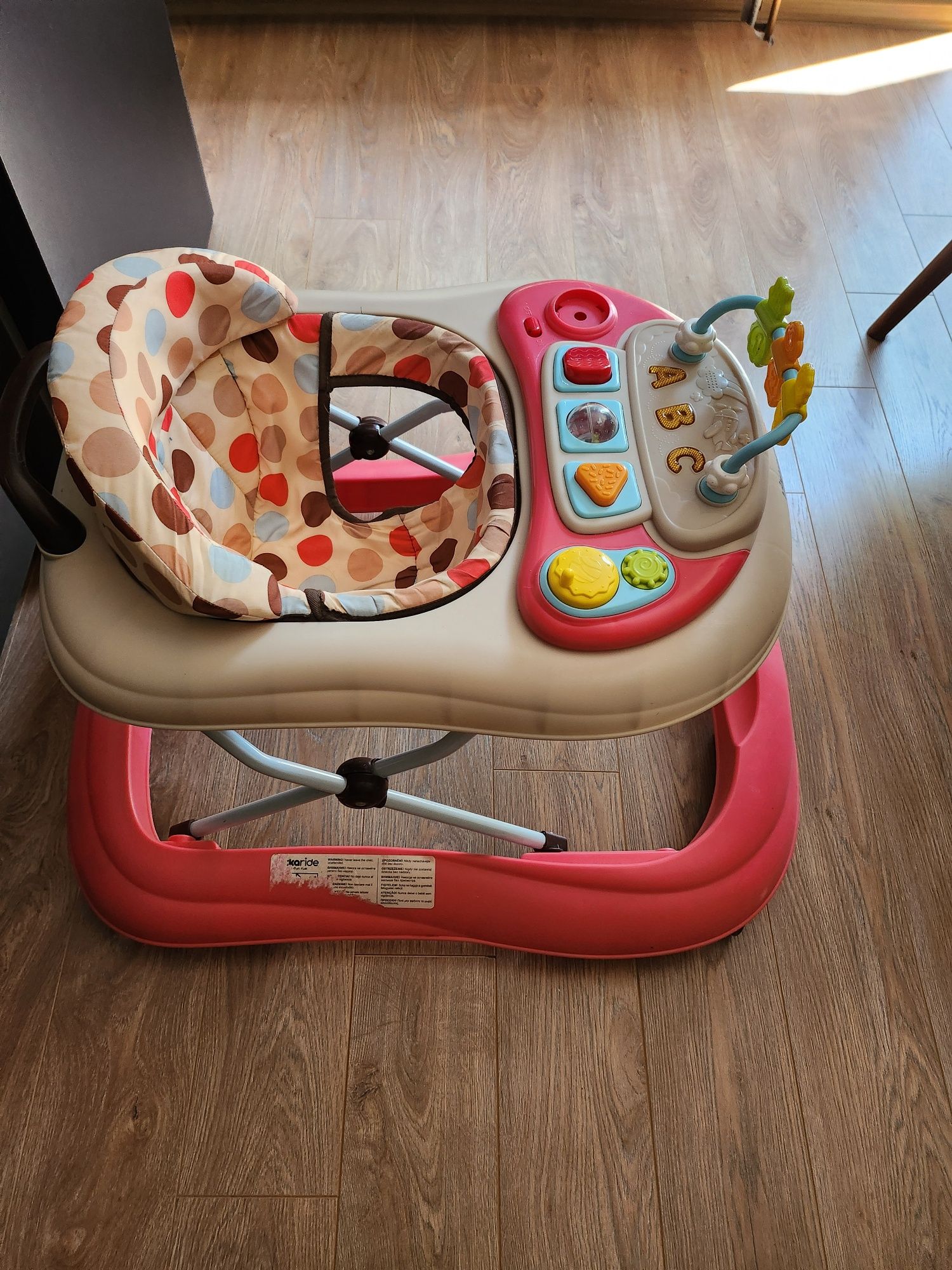 Бебешка проходилка Kikka Boo ABC Pink