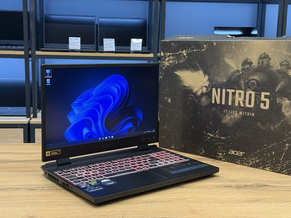 Acer Nitro 5 | AMD Ryzen 5 6600H | RTX3070Ti | Игровой ноутбук
