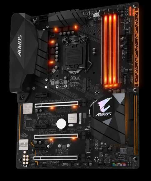 Intel Core i7 7700K - Placa Baza GA Z270X Gaming K5 -  Zalman CNPS14X