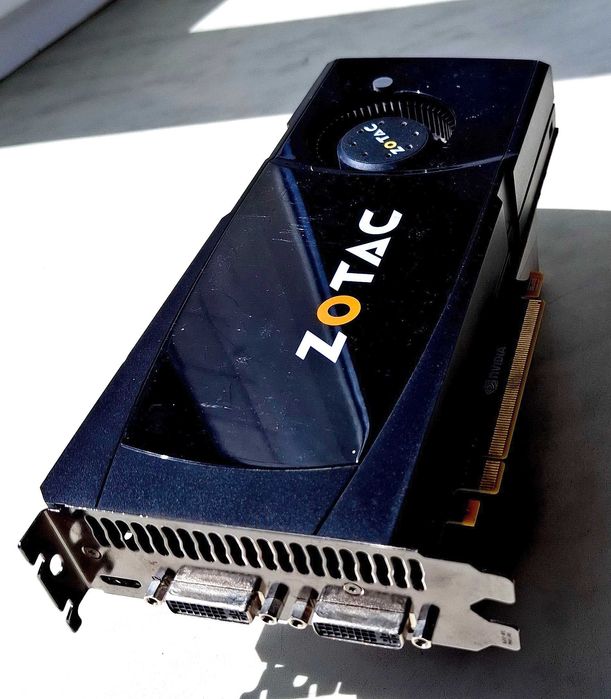 Видеокарта ZOTAC GTX 470 GDDR 5  320 BIT.1280 Mb GDDR 5  320 BIT. б/у.
