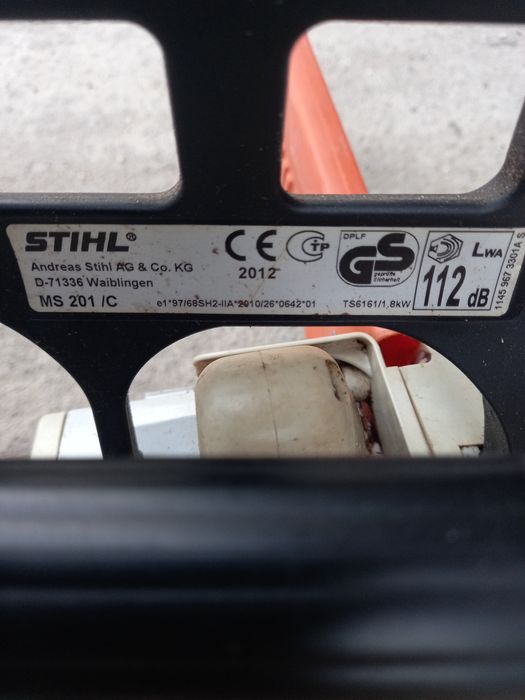 Drujba Stihl ms 201/C