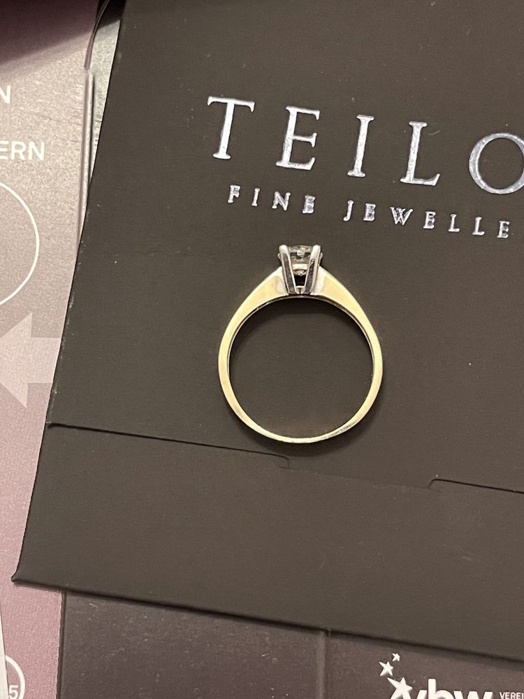 Inel logdna TEILOR, aur  galben 14k, M49-50