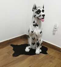 Caine Dog german Capodimonte din portelan 90 cm