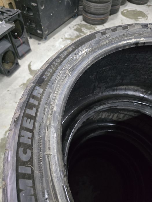 4x 335/30/21 MICHELLIN PILOT SPORT CUP 2 2024 Stare impecabila