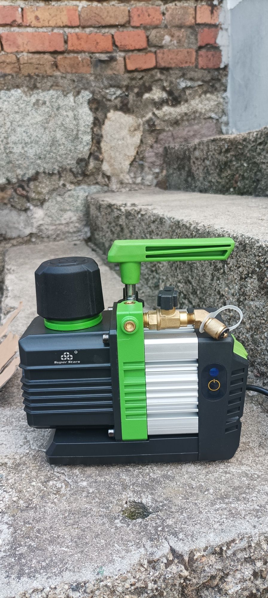 Вакуум помпа двустъпална 1/4 HP SUPER STARS ST-2BM