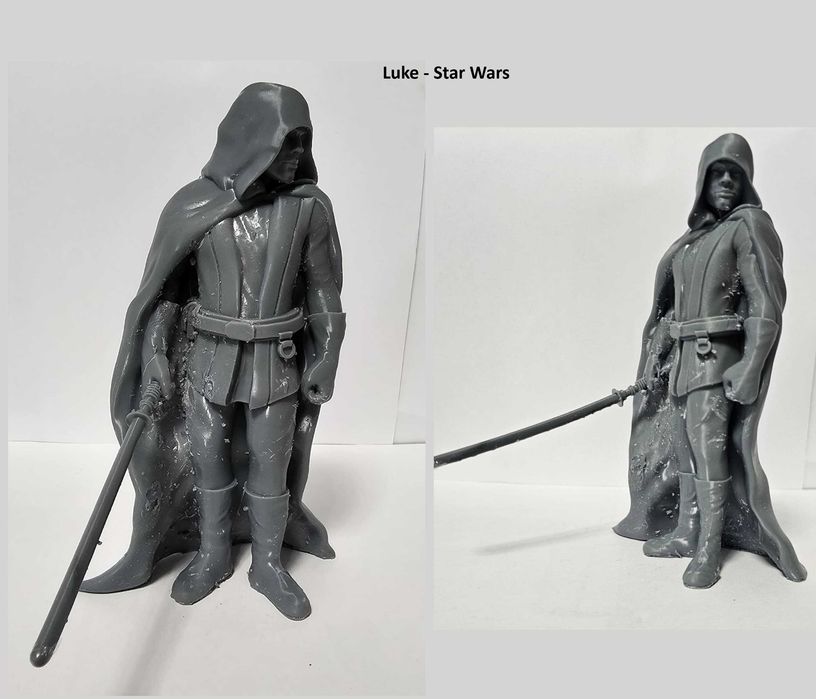 Figurine machete print 3D, Star Wars, Dungeons and Dragon, Warcraft