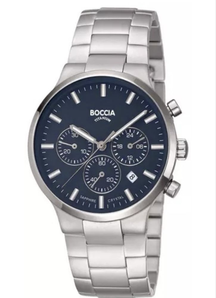 Кварцевые Часы Boccia Titanium титан