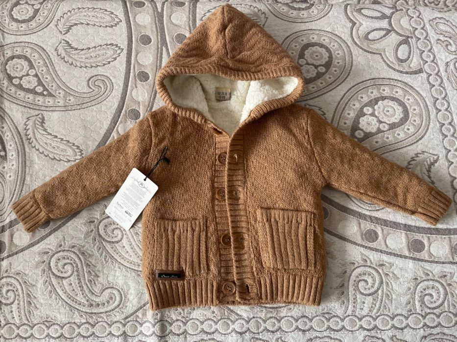 новый детский кардиган / ветровка 9-12 месяцев