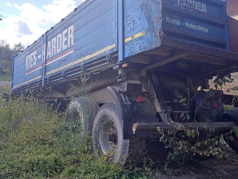 Semiremorca basculanta ,din aluminiu