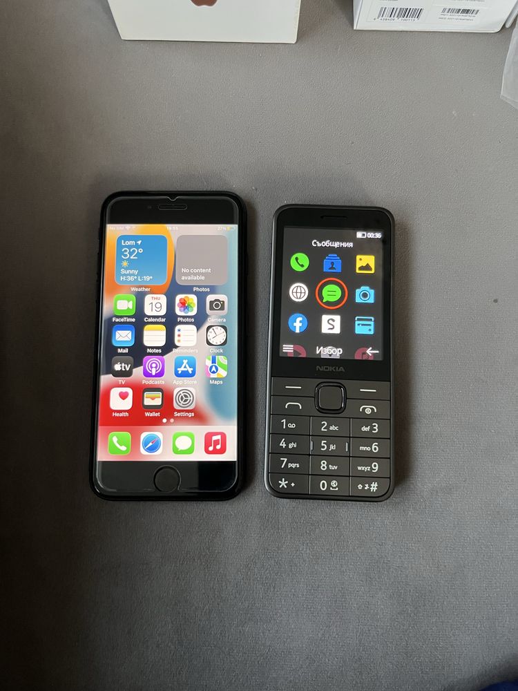 Iphone 7 и nokia 235 4G