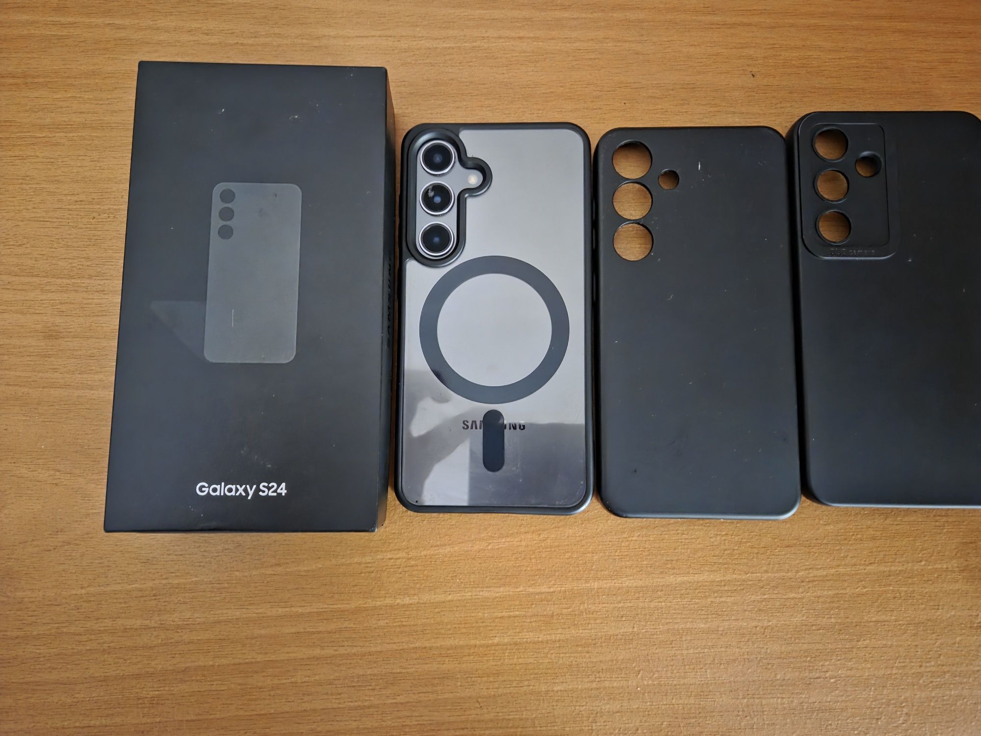 Samsung s24 black onyx Гаранция, Отличен