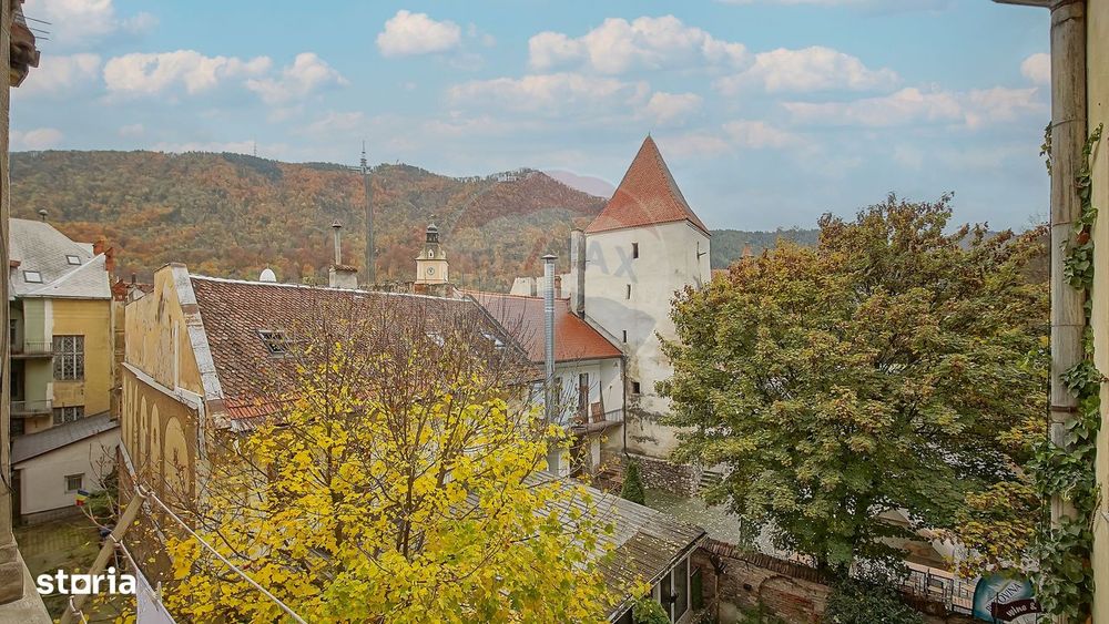 Comision 0%! 2 camere, 73 mp + terasă | Inima Brașovului– Mureșenilor