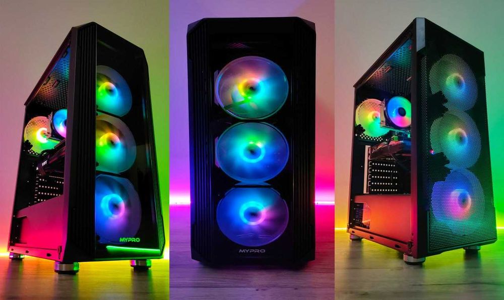 Игровой  Компьютер / i5 - 12400F / RTX 3050 / DDR4 16GB / SSD 256GB