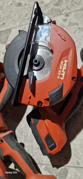 Hilti circular pe acumulator
