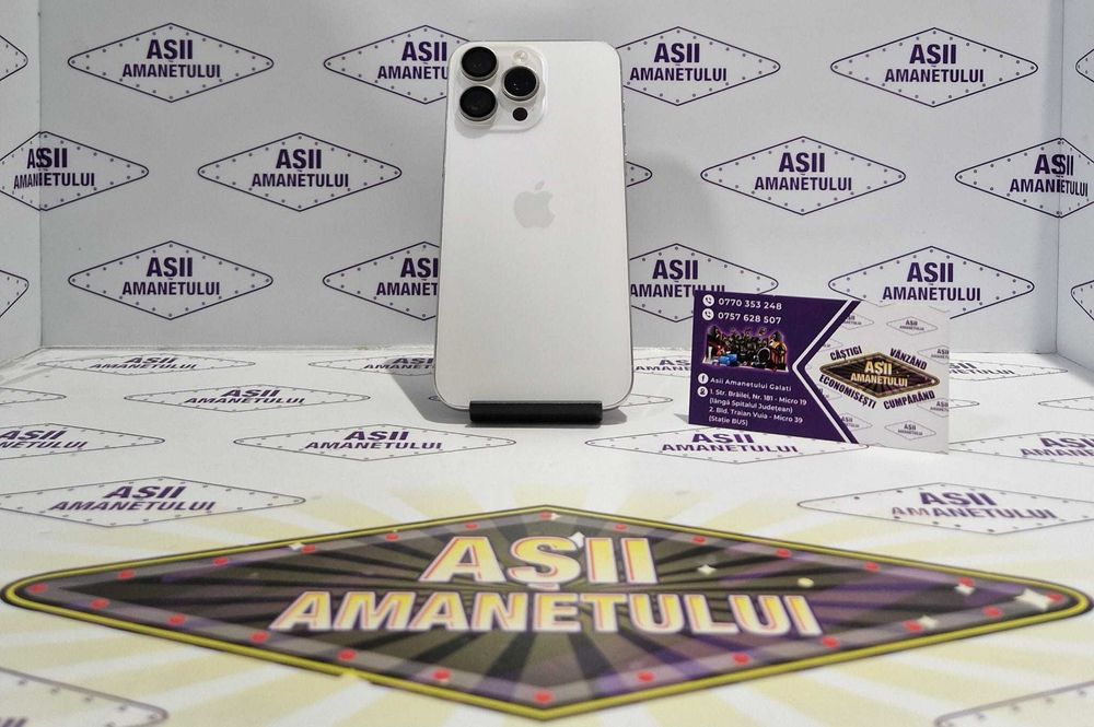 Apple iPhone 15 Pro Max 1TB, 87%, aspect excelent