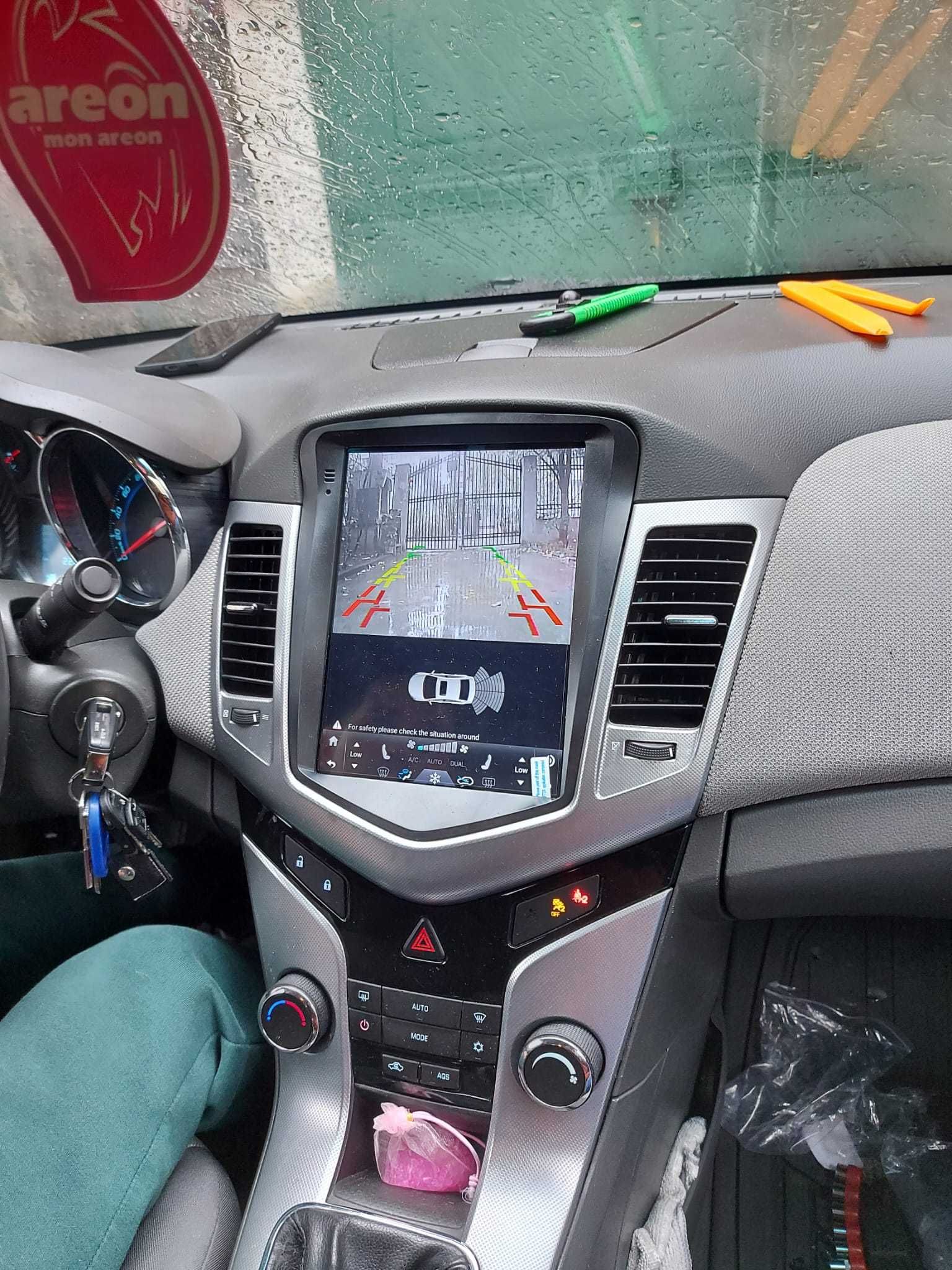 Navigatie Android Chevrolet Cruze 2008-2014 Waze YouTube GPS BT