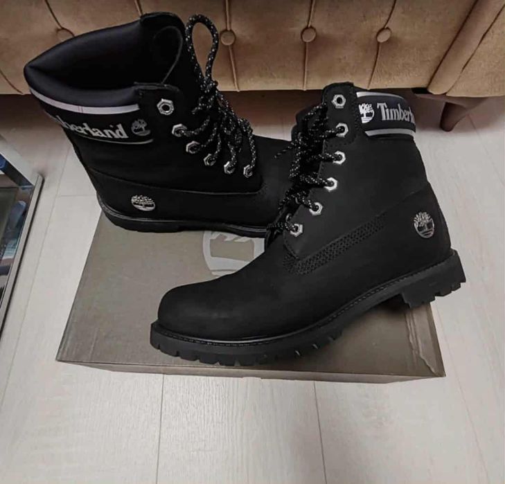 Ghete Timberland piele naturala nabuc