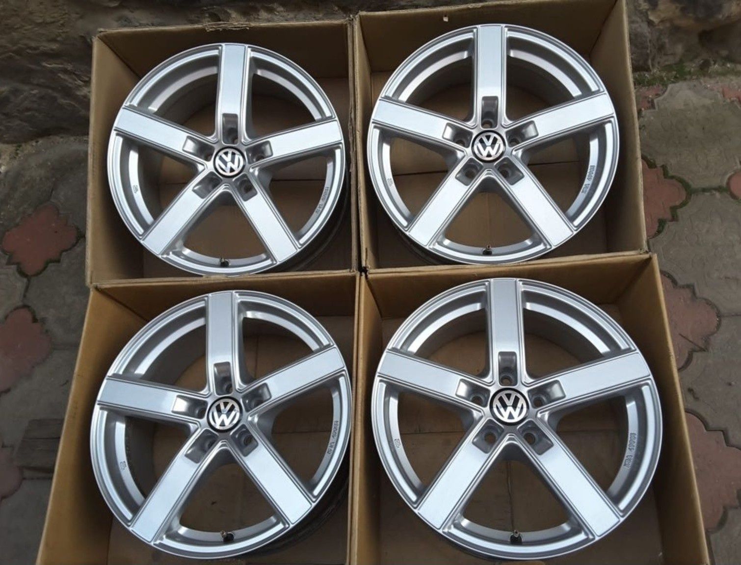 jante aliaj 17; 5x112; Vw Passat b6, b7, b8, CC,Alltrack,Tiguan,Sharan