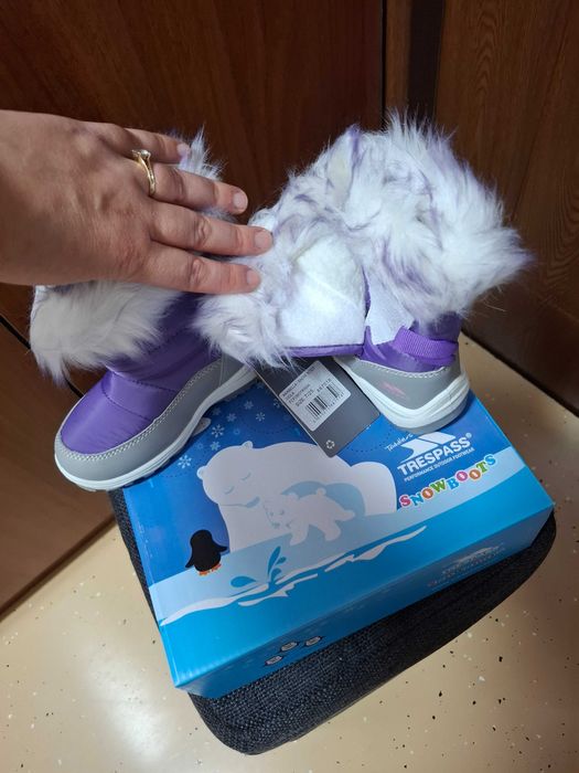 Ghete de iarna imblanite fetita marimea 25