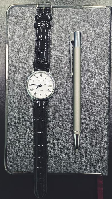 Редкие советские мужские часы «Полёт» механические, 17 камней