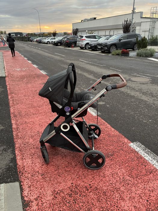 Carucior copii 3 in 1, reversibil - BABYGO