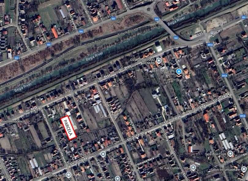 Persoana fizica vand 2 parcele de teren intravilan in Sanmihaiu Roman