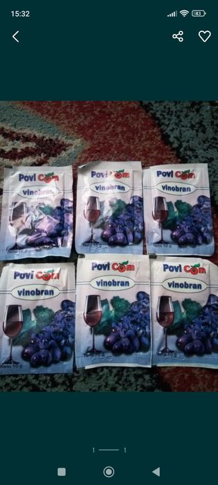 Vinobran pentru limpezire vinului și menținerea gustului