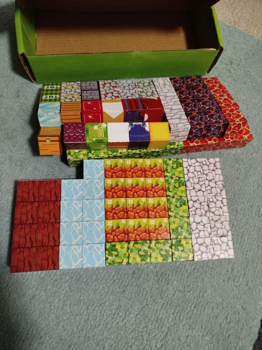 Minecraft магнитни кубчета