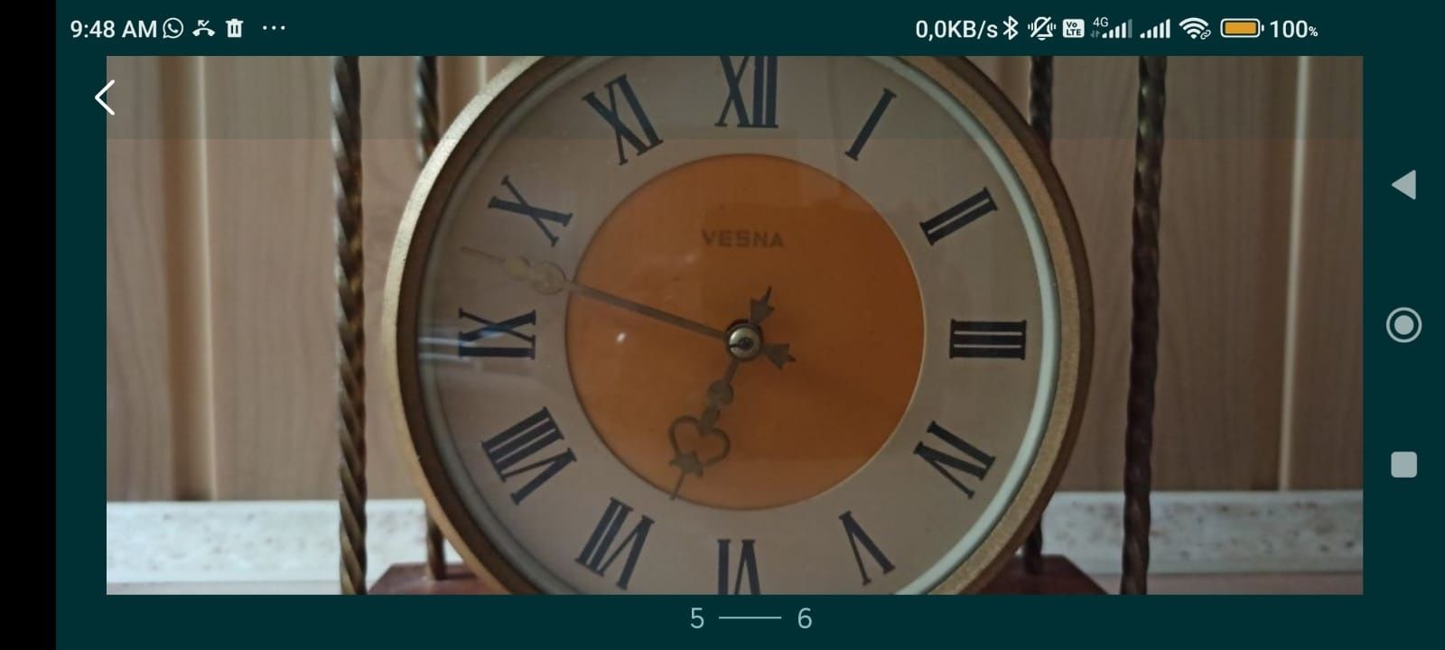 Vesna , ceas de masa sovietic  vintage