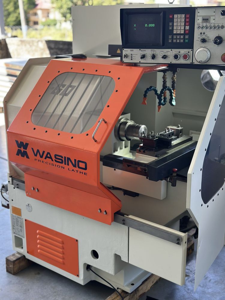 Прецизен японски CNC струг с ЦПУ Fanuc - Wasino LG-60